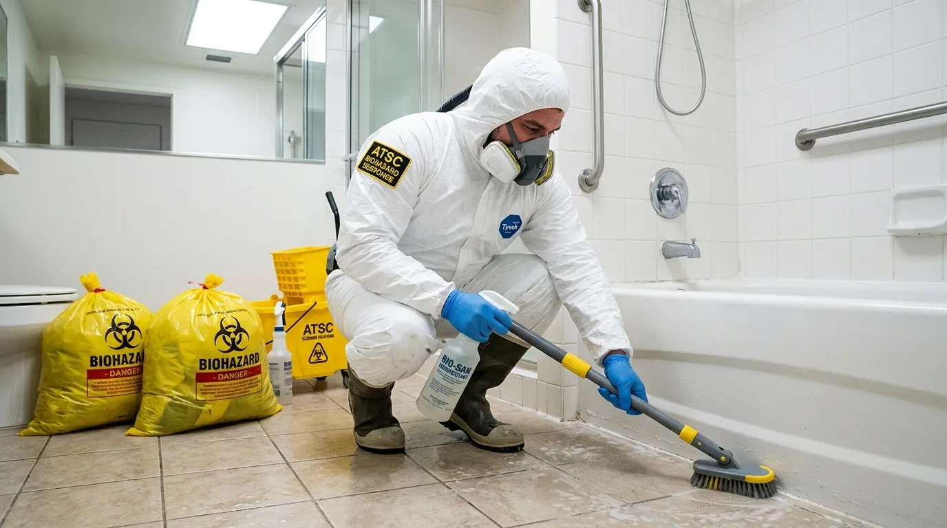 Decontamination equipment deployed for Blood Cleanup in Weldon Spring